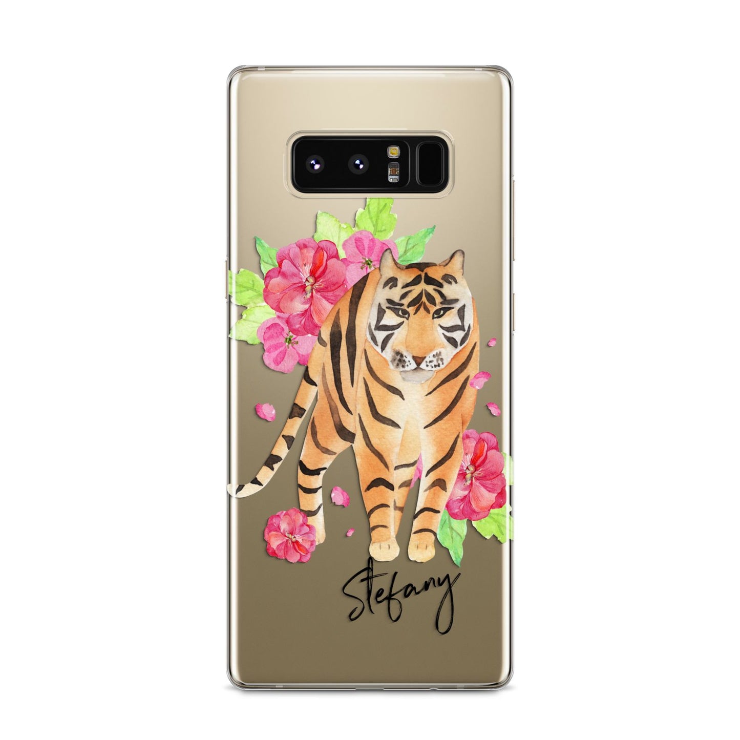 Personalised Tiger Samsung Galaxy S8 Case