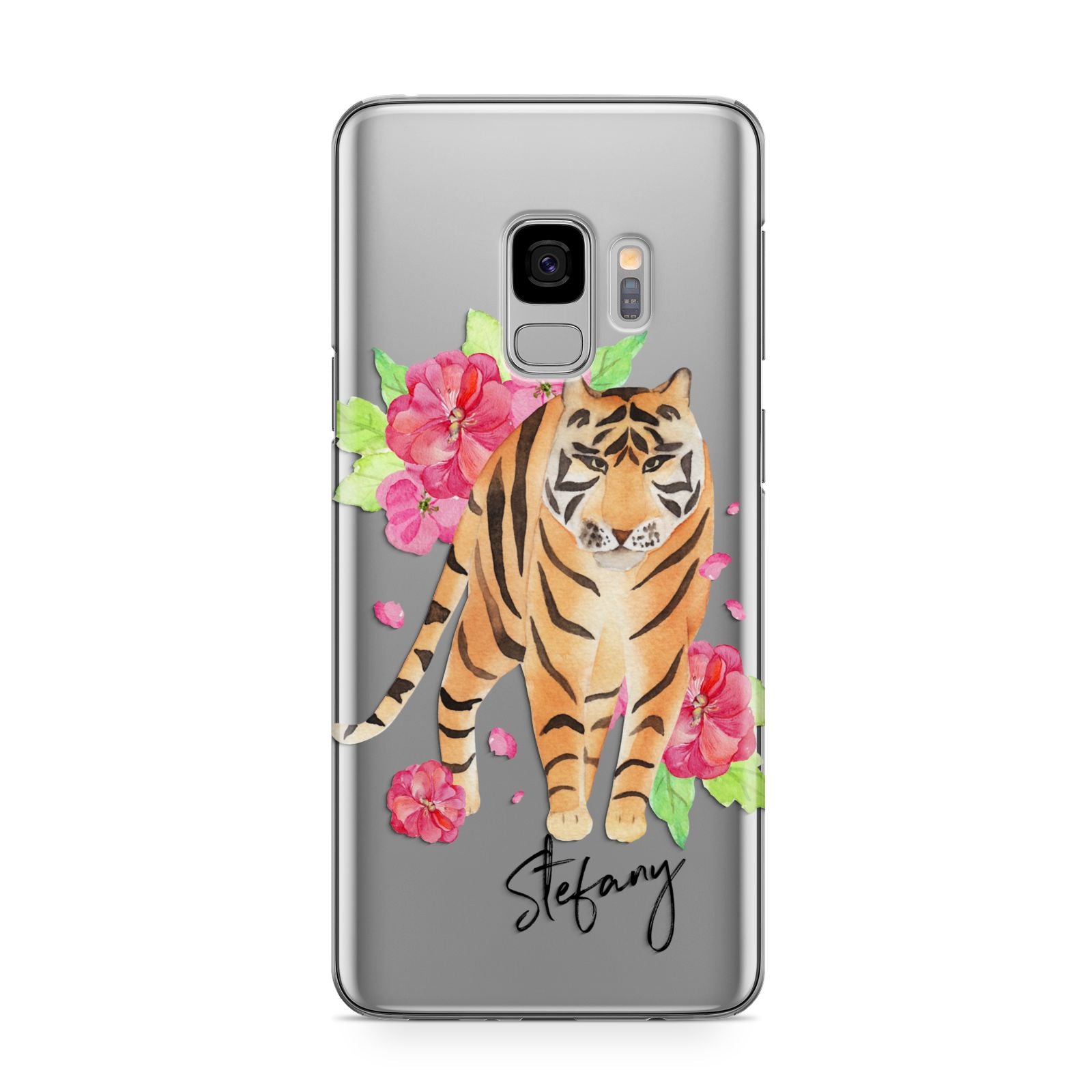 Personalised Tiger Samsung Galaxy S9 Case