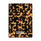 Personalised Tortoise Shell Pattern Apple iPad Grey Case