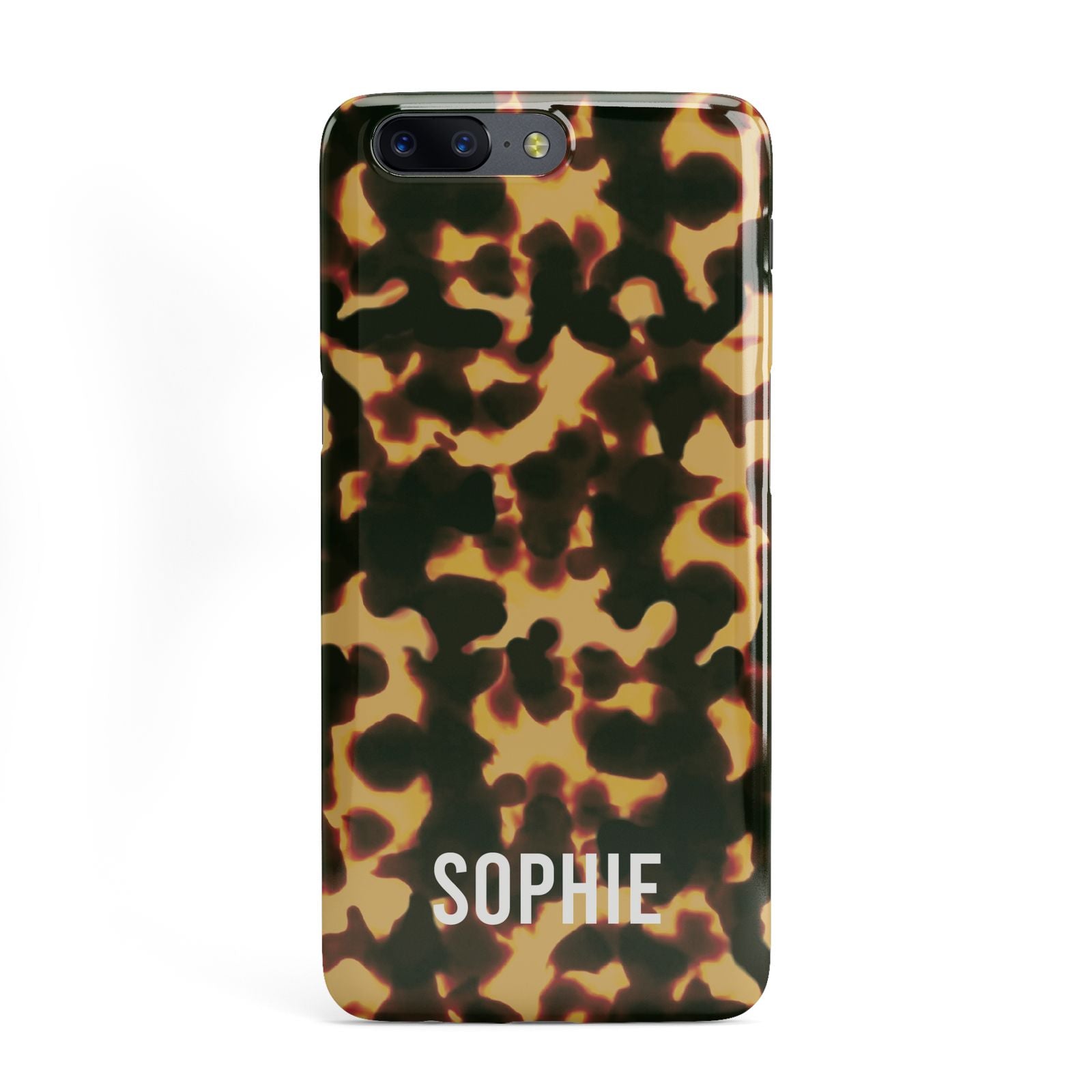 Personalised Tortoise Shell Pattern OnePlus Case