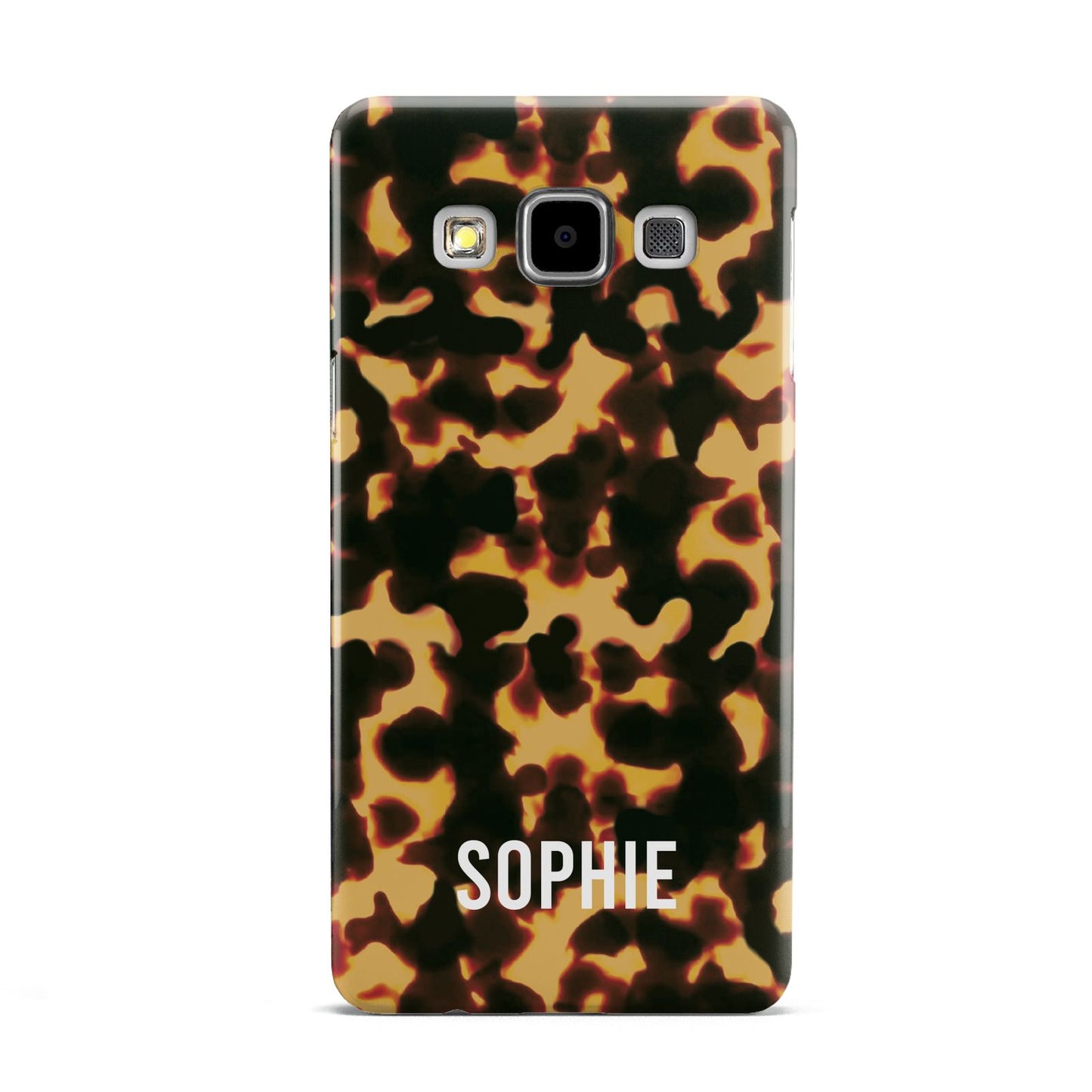 Personalised Tortoise Shell Pattern Samsung Galaxy A5 Case