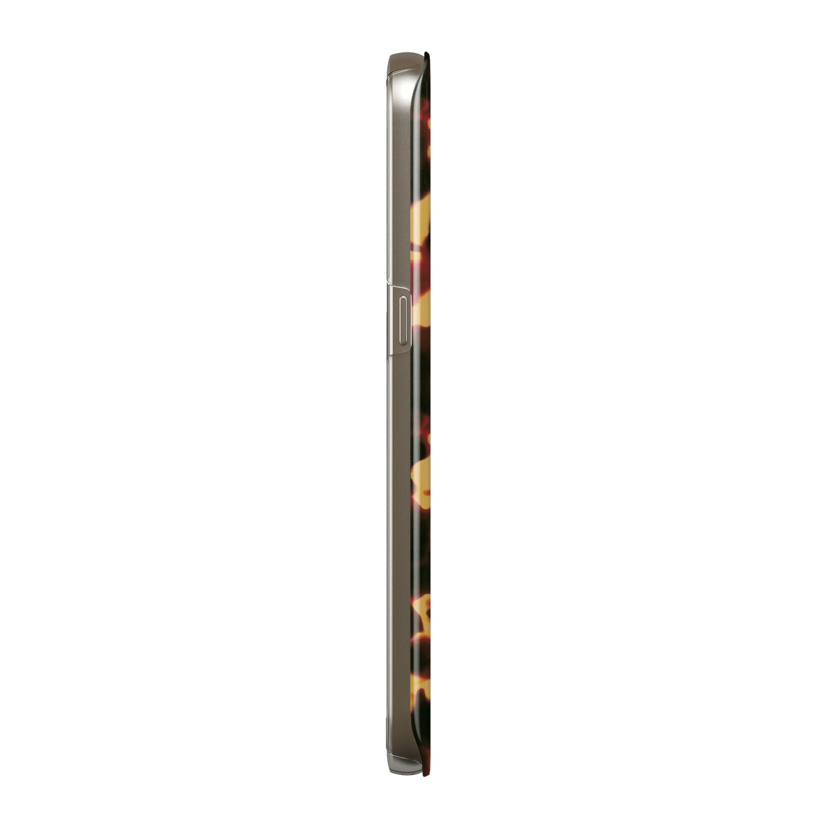 Personalised Tortoise Shell Pattern Samsung Galaxy Case Side View