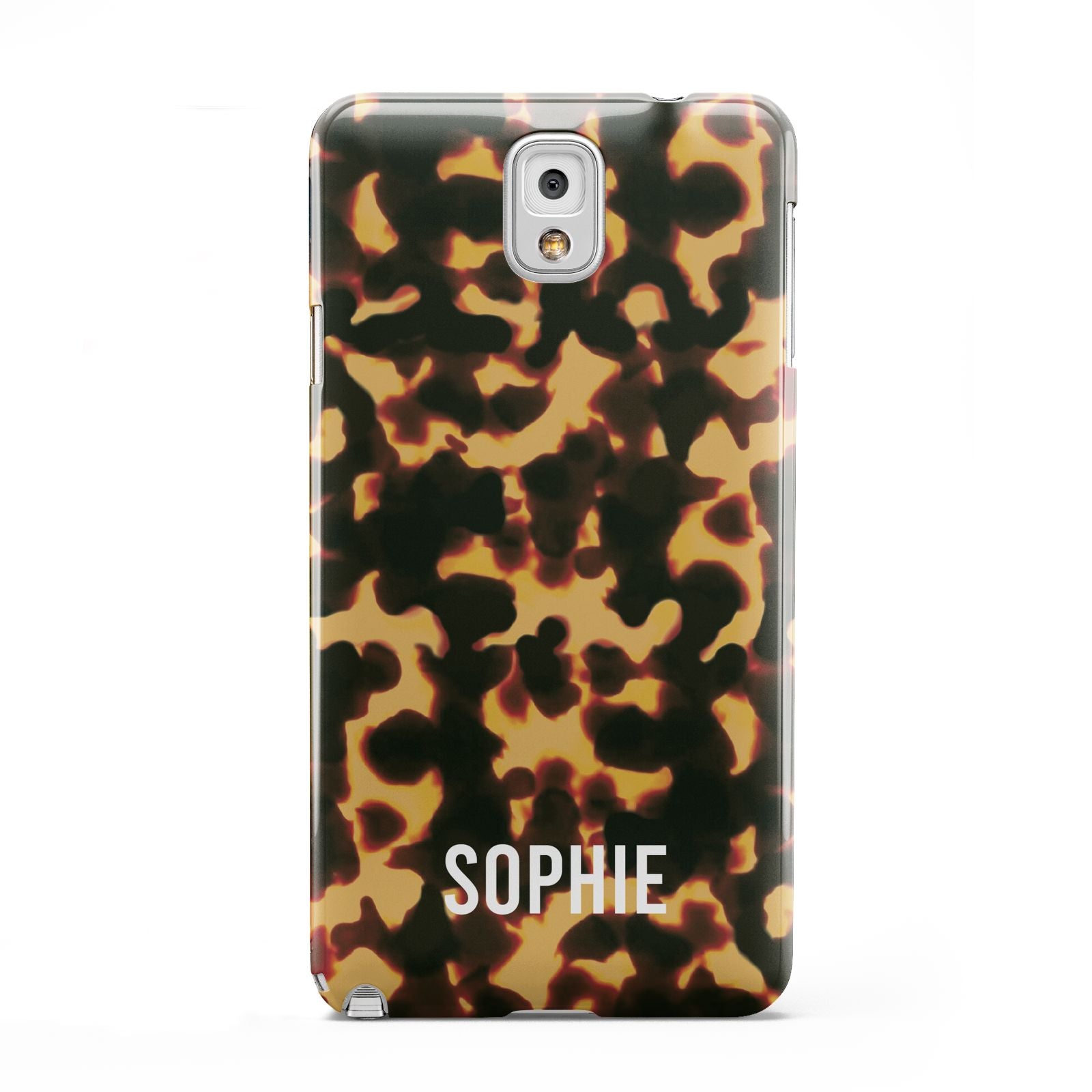 Personalised Tortoise Shell Pattern Samsung Galaxy Note 3 Case