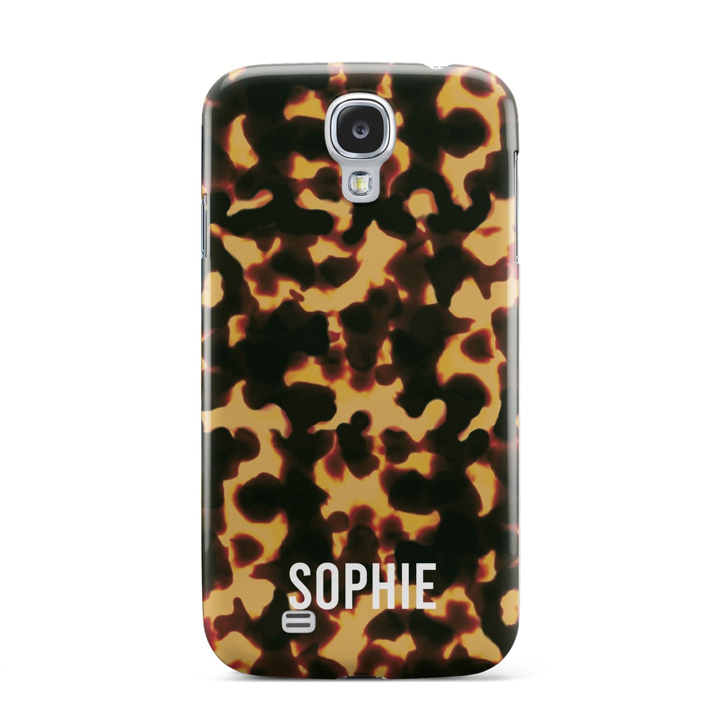 Personalised Tortoise Shell Pattern Samsung Galaxy S4 Case