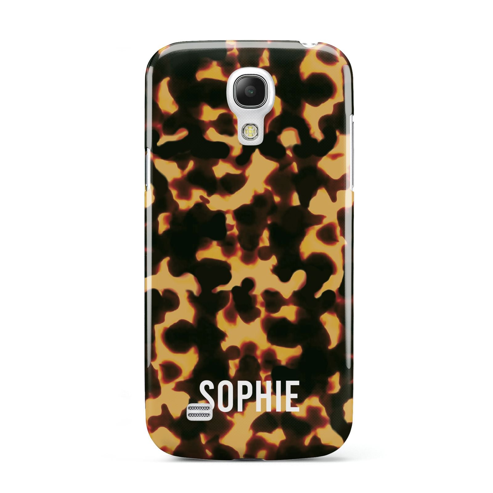 Personalised Tortoise Shell Pattern Samsung Galaxy S4 Mini Case