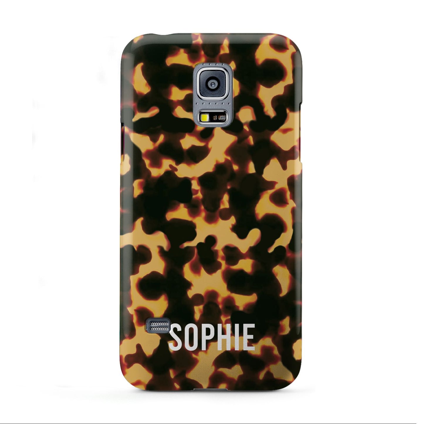 Personalised Tortoise Shell Pattern Samsung Galaxy S5 Mini Case