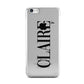 Personalised Transparent Name Apple iPhone 5c Case