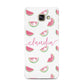 Personalised Transparent Watermelon Samsung Galaxy A3 2016 Case on gold phone