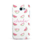 Personalised Transparent Watermelon Samsung Galaxy A7 2017 Case