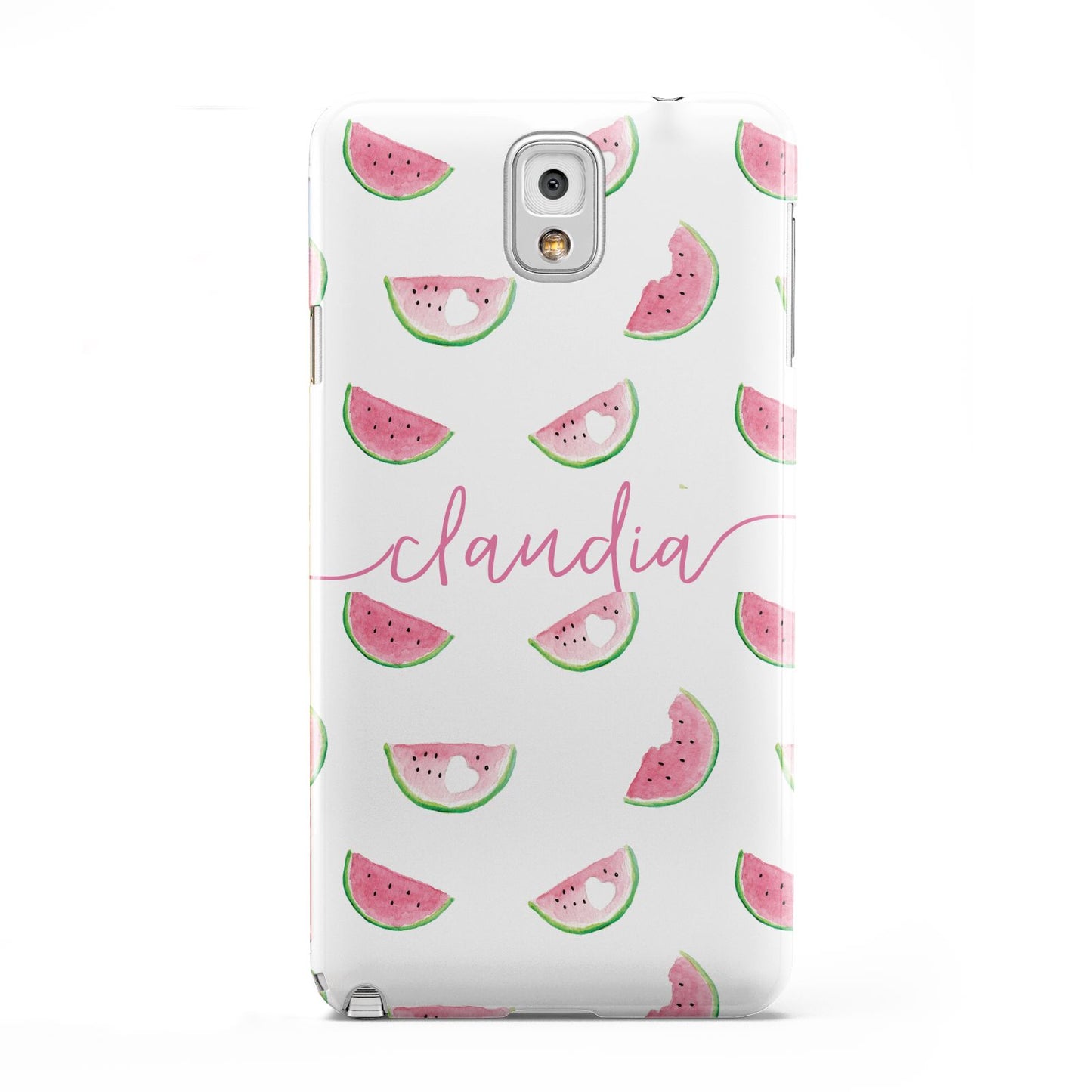 Personalised Transparent Watermelon Samsung Galaxy Note 3 Case
