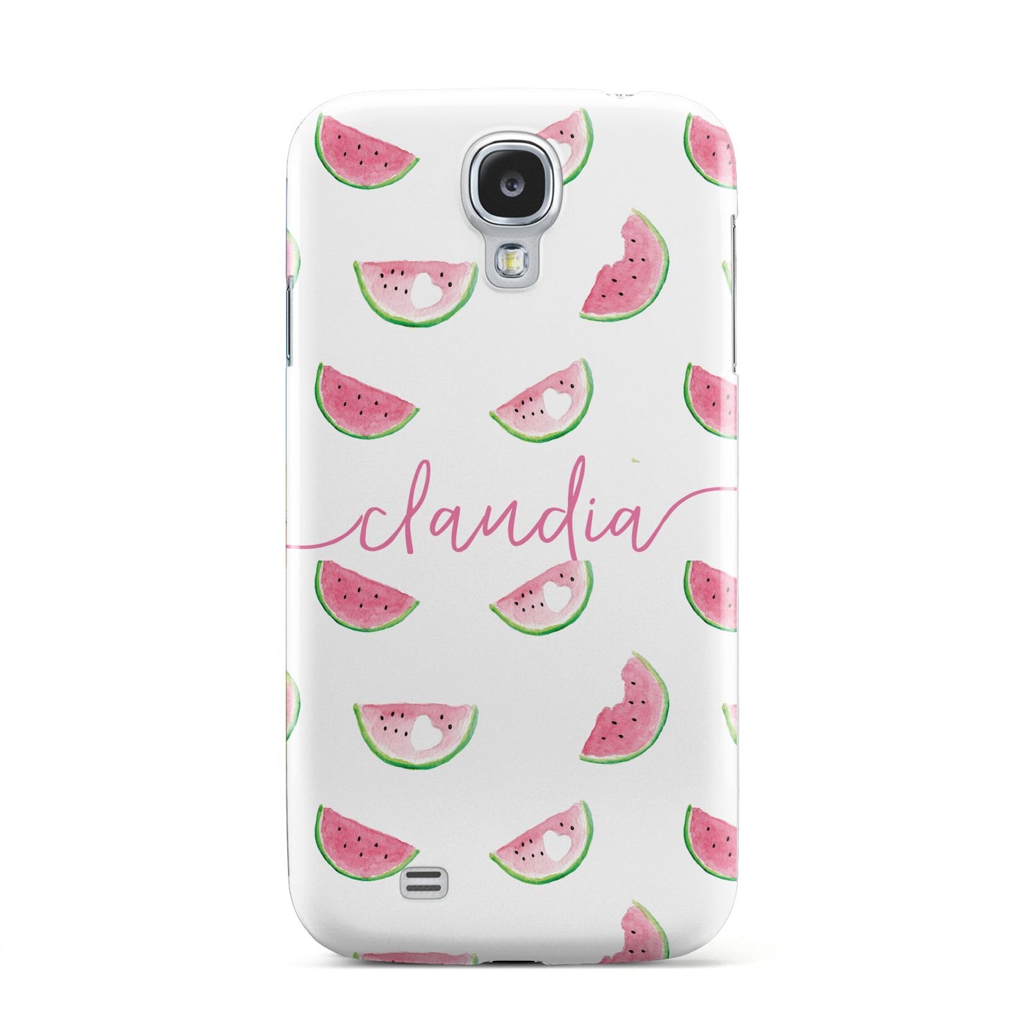 Personalised Transparent Watermelon Samsung Galaxy S4 Case