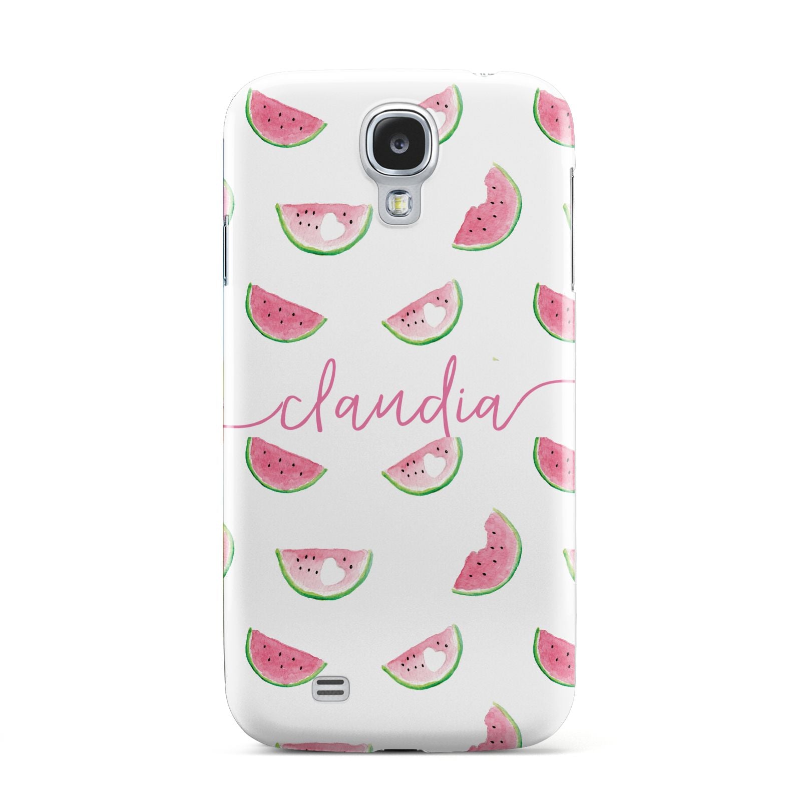 Personalised Transparent Watermelon Samsung Galaxy S4 Case