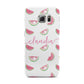 Personalised Transparent Watermelon Samsung Galaxy S6 Edge Case