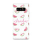 Personalised Transparent Watermelon Samsung Galaxy S8 Case