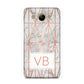 Personalised Triangular Marble Initials Huawei Y3 2017