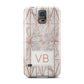 Personalised Triangular Marble Initials Samsung Galaxy S5 Case