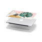 Personalised Tropical Fan Leaf Apple MacBook Case in Detail
