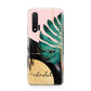Personalised Tropical Fan Leaf Huawei Nova 6 Phone Case