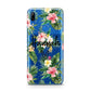 Personalised Tropical Floral Pink Huawei P Smart Z