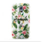 Personalised Tropical Floral Pink Samsung Galaxy S5 Mini Case