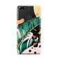 Personalised Tropical Gold Huawei Y7 2018