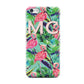Personalised Tropical Green Leaves Flamingo Apple iPhone 5c Case