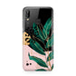 Personalised Tropical Leaf Huawei P20 Lite Phone Case