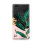 Personalised Tropical Leaf Huawei Y7 2018