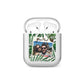 Personalised Tropical Photo Text AirPods Case