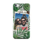 Personalised Tropical Photo Text Apple iPhone 5c Case