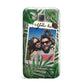 Personalised Tropical Photo Text Samsung Galaxy J7 Case