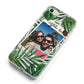 Personalised Tropical Photo Text iPhone 8 Bumper Case on Silver iPhone Alternative Image