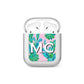Personalised Tropical Pink Cactus AirPods Case