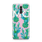 Personalised Tropical Pink Cactus Huawei Mate 20 Lite