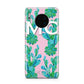 Personalised Tropical Pink Cactus Huawei Mate 30