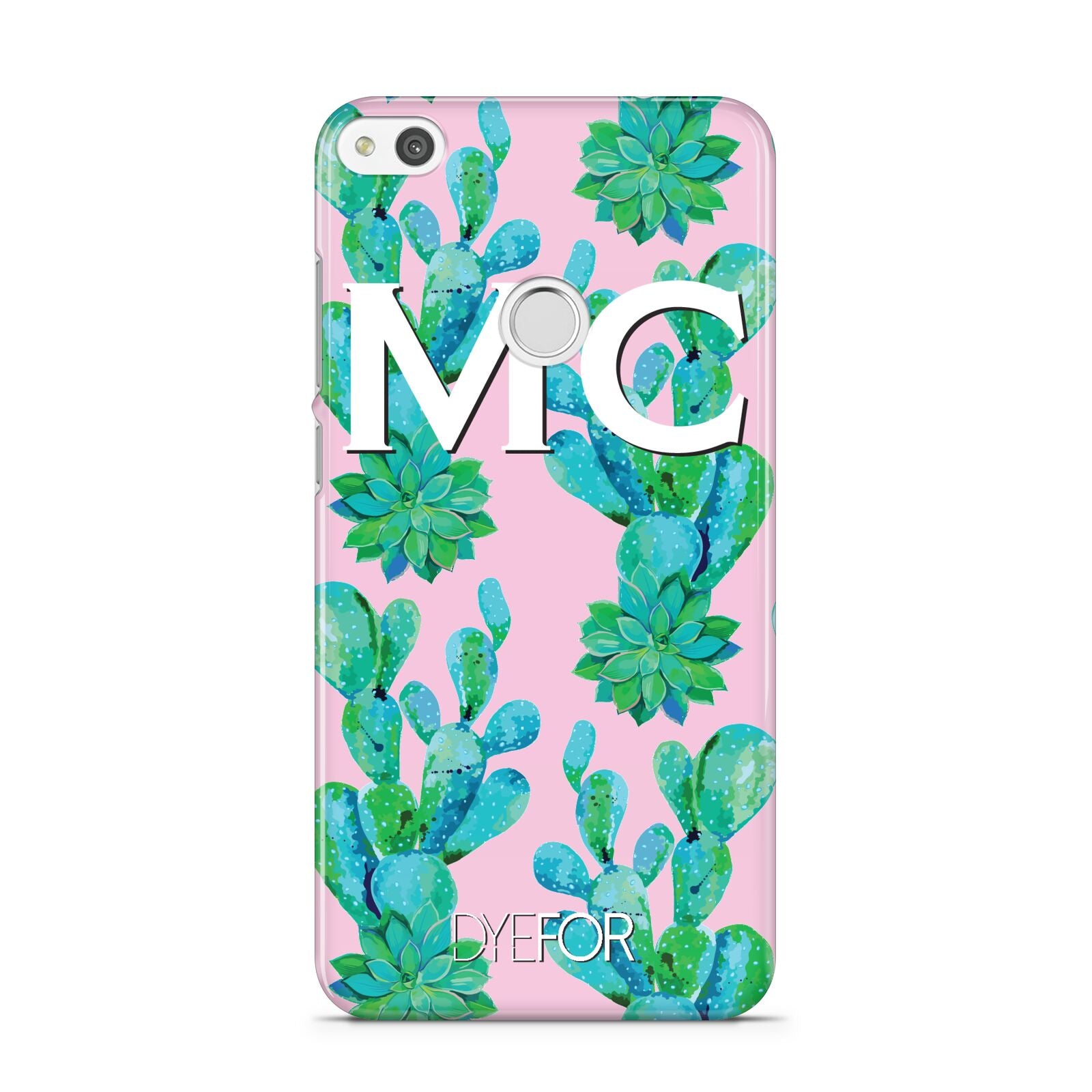 Personalised Tropical Pink Cactus Huawei P8 Lite Case