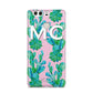 Personalised Tropical Pink Cactus Huawei P9 Case