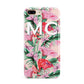 Personalised Tropical Pink Flamingo Apple iPhone 7 8 Plus 3D Tough Case