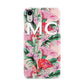 Personalised Tropical Pink Flamingo Apple iPhone XR White 3D Snap Case