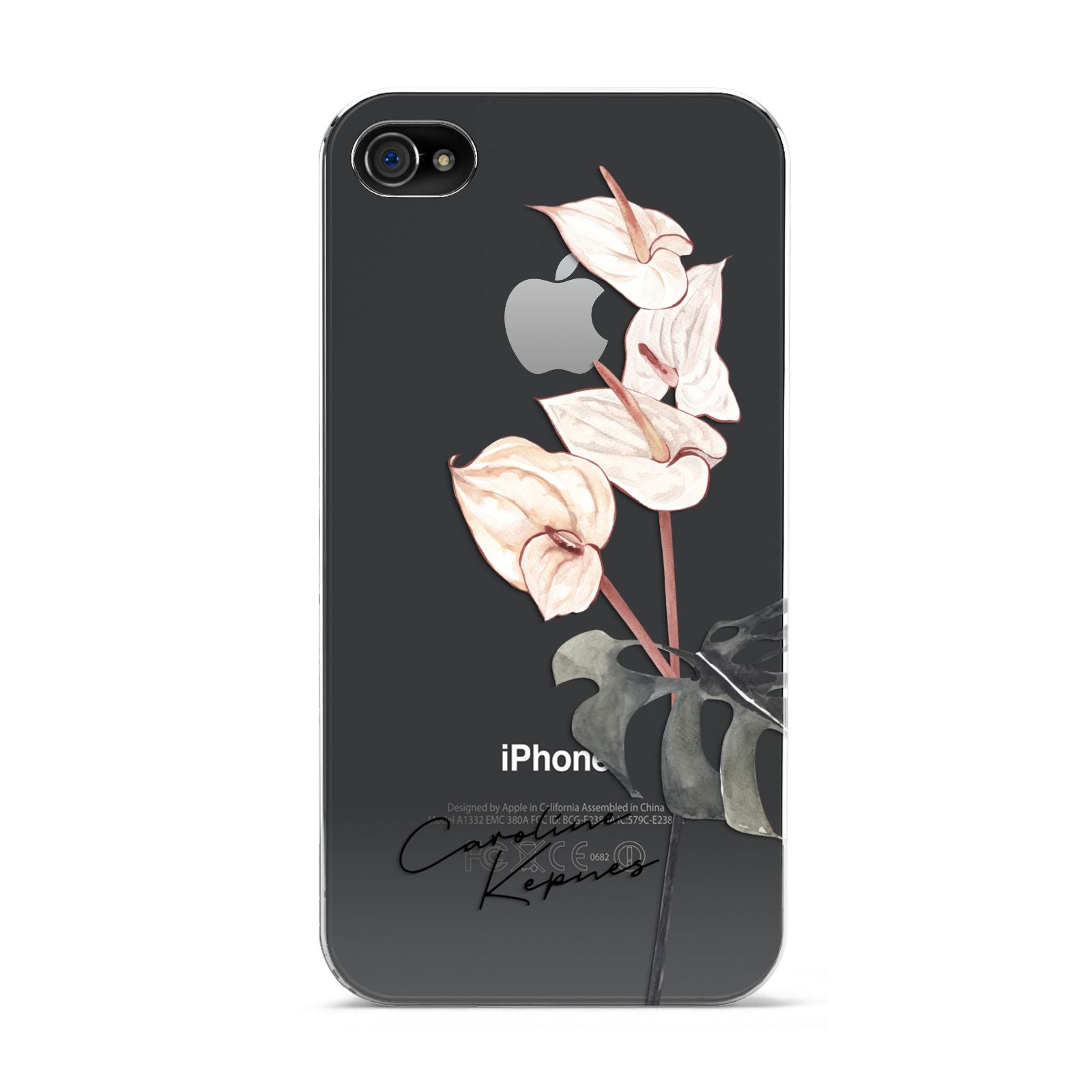 Personalised Tropical Plant Apple iPhone 4s Case
