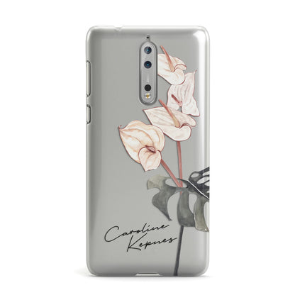 Personalised Tropical Plant Nokia Case