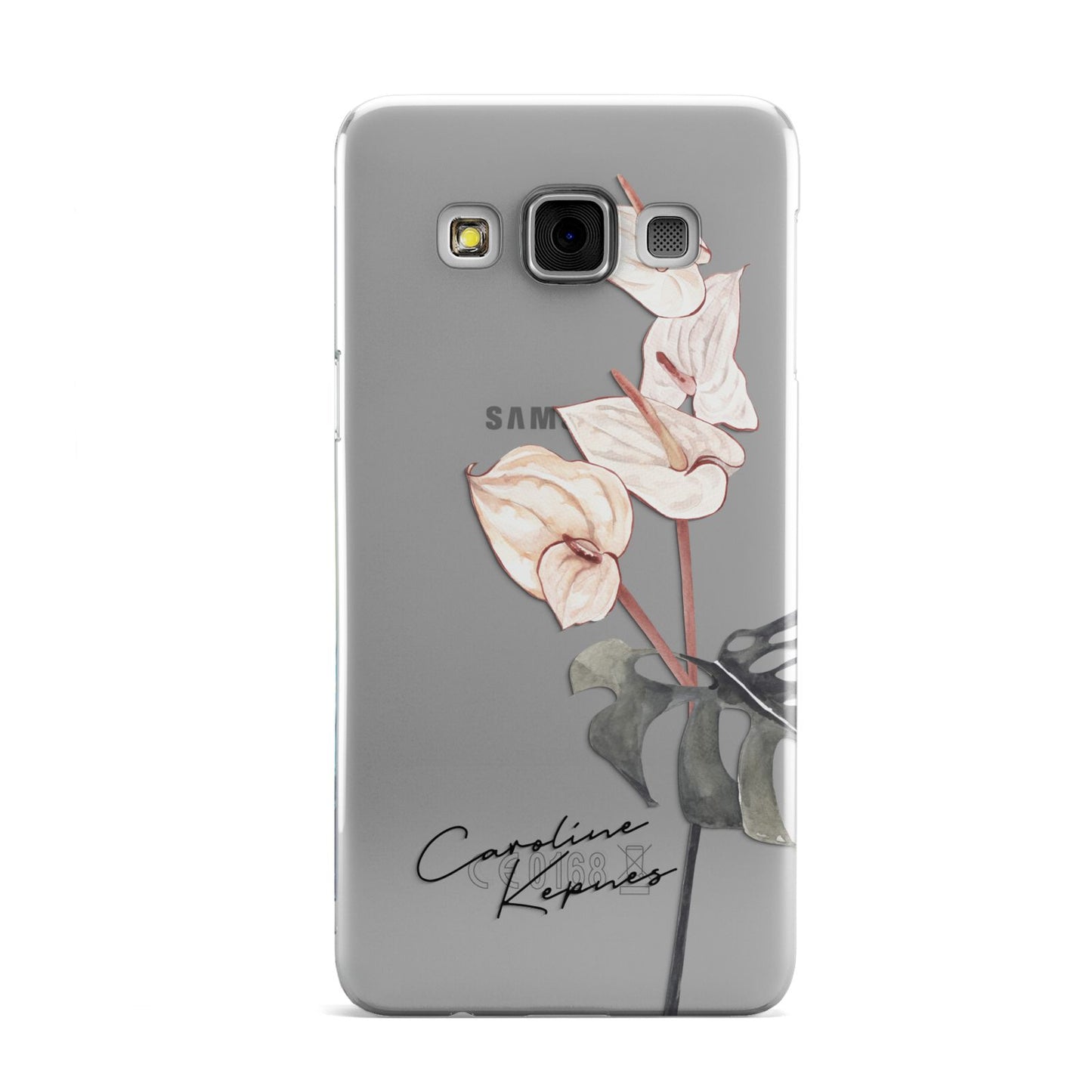 Personalised Tropical Plant Samsung Galaxy A3 Case