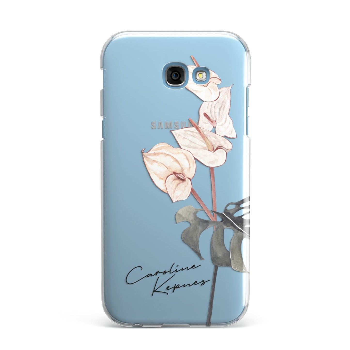 Personalised Tropical Plant Samsung Galaxy A7 2017 Case