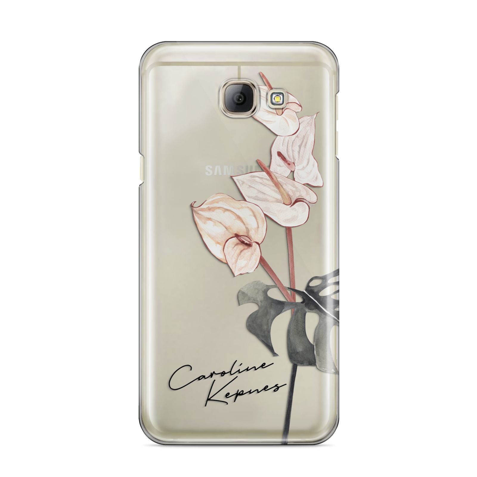 Personalised Tropical Plant Samsung Galaxy A8 2016 Case