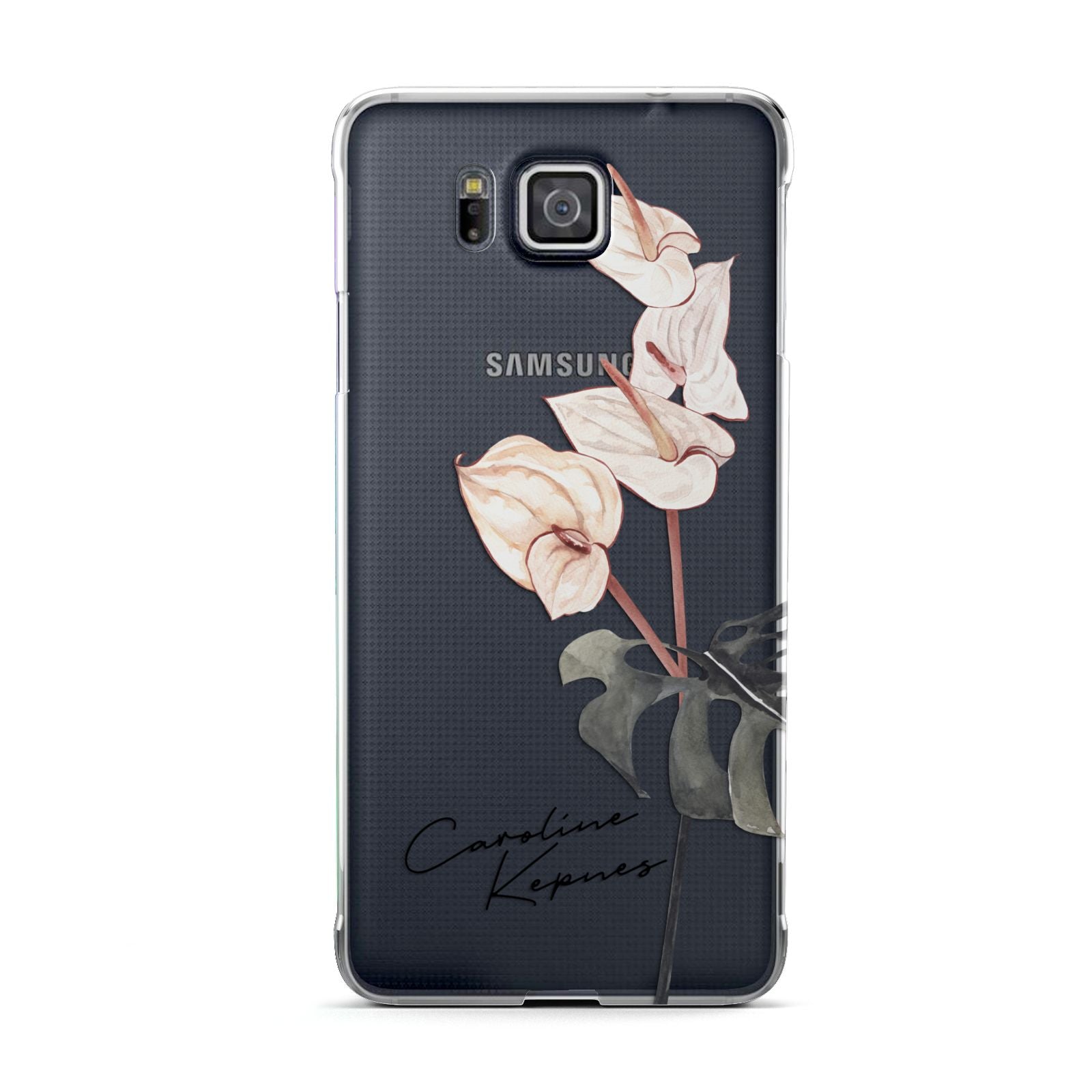 Personalised Tropical Plant Samsung Galaxy Alpha Case