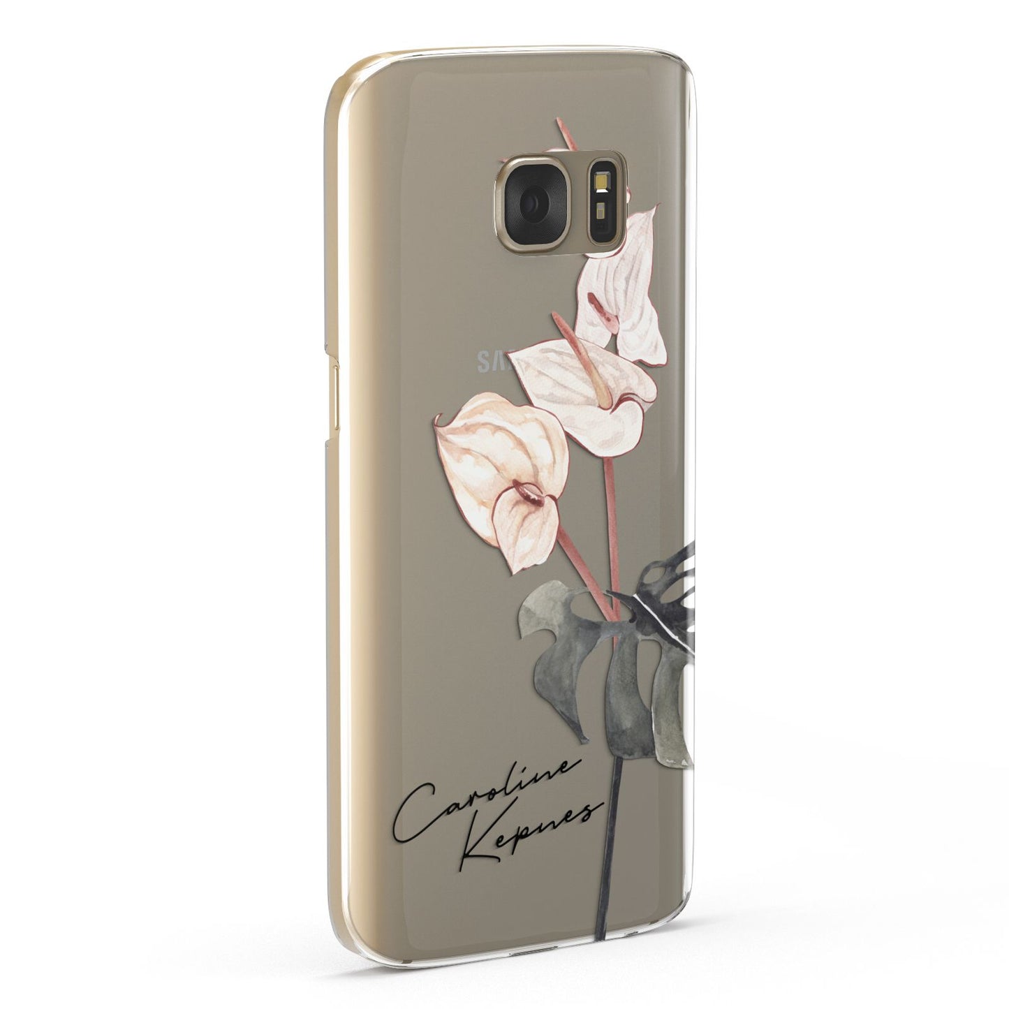 Personalised Tropical Plant Samsung Galaxy Case Fourty Five Degrees
