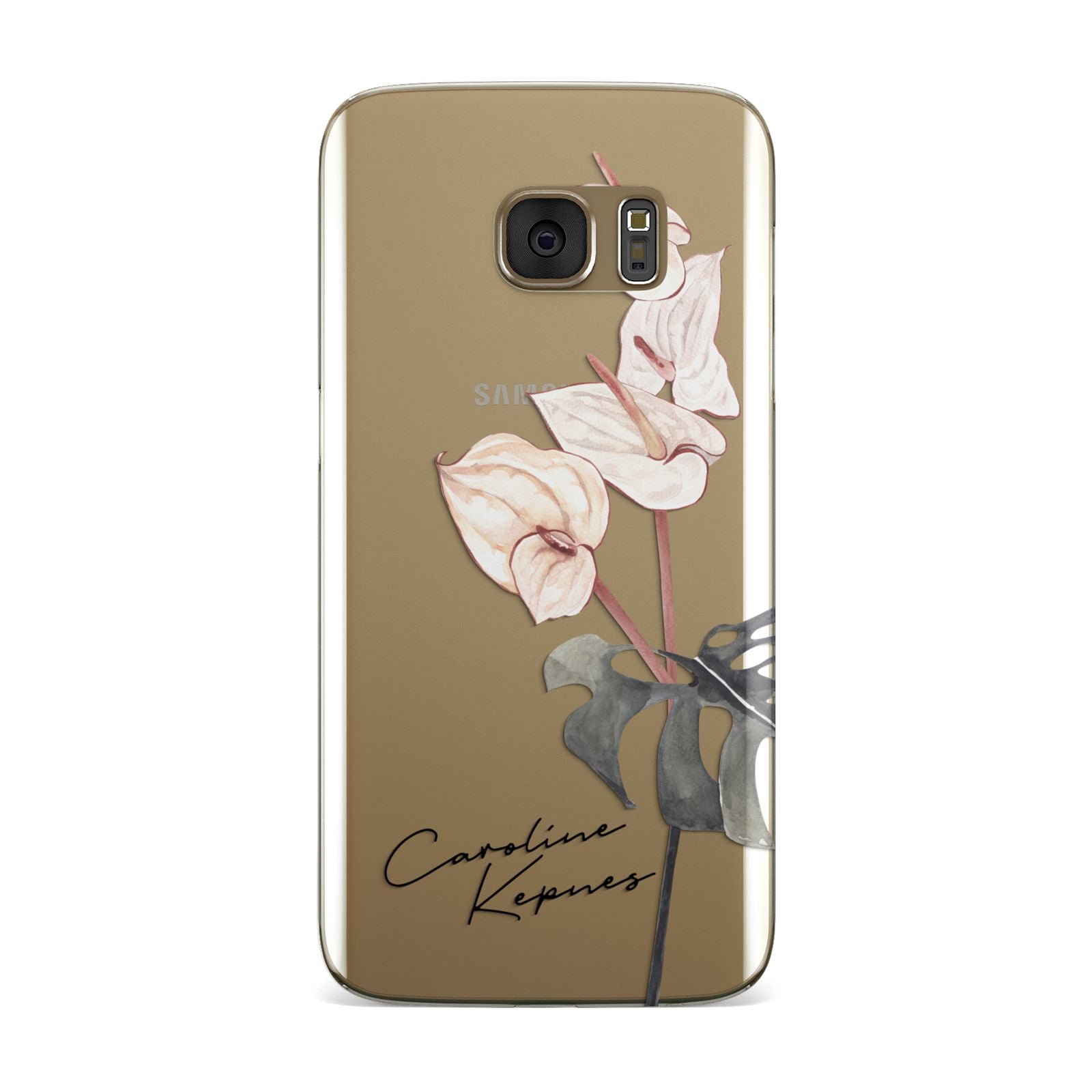 Personalised Tropical Plant Samsung Galaxy Case