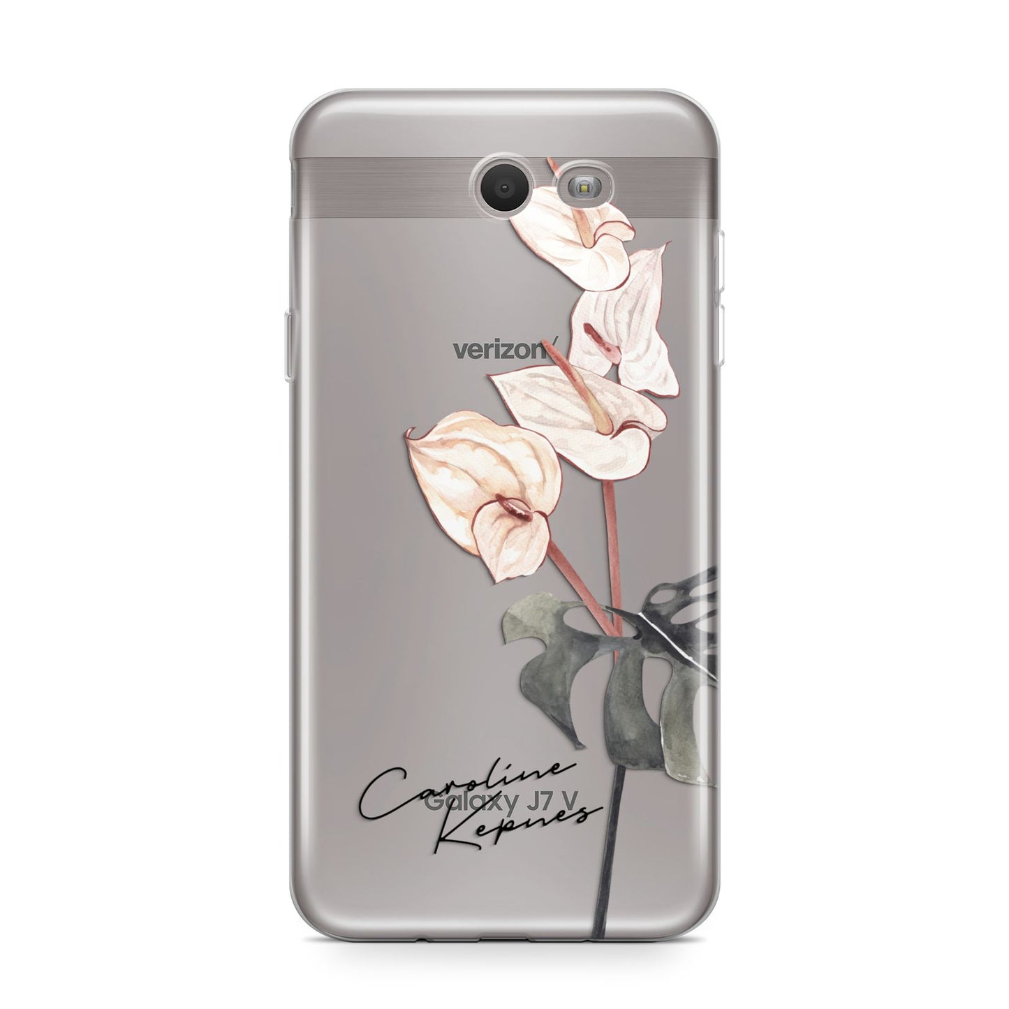 Personalised Tropical Plant Samsung Galaxy J7 2017 Case