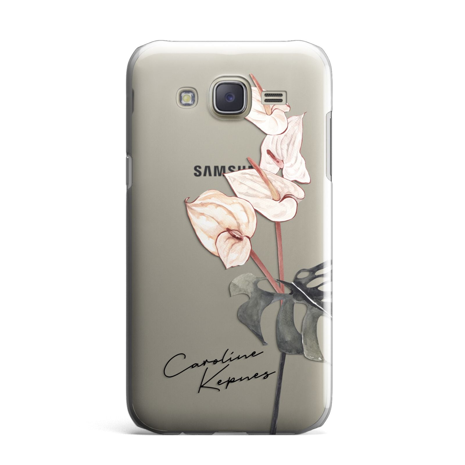 Personalised Tropical Plant Samsung Galaxy J7 Case