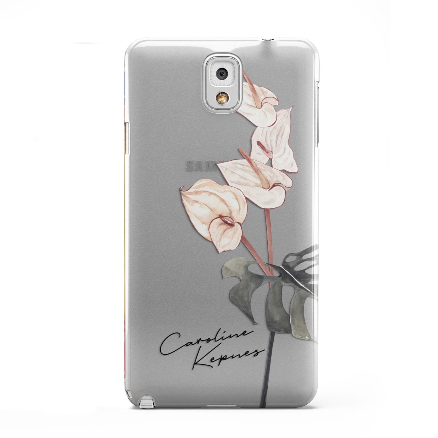 Personalised Tropical Plant Samsung Galaxy Note 3 Case